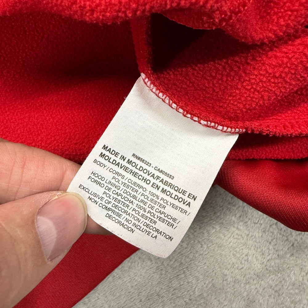 Nike Sweatshirt Men's 2XL Red Therma-FIT Camo Swoosh Pullover Athletic Workout - Picture 5 of 10